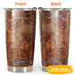 Fish Wooden Fish And Floral Personalized 20 Oz Tumbler