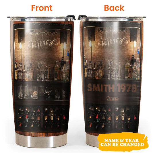 Beverage Lover Beverage Bar Personalized 20 Oz Tumbler