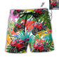 1 / Adults / S Motorcycle My Sweet Lover Custom Photo - Beach Short - Owls Matrix LTD