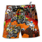Beach Short / Adults / S ATV Quad Riding Hard - Beach Short - Owls Matrix LTD