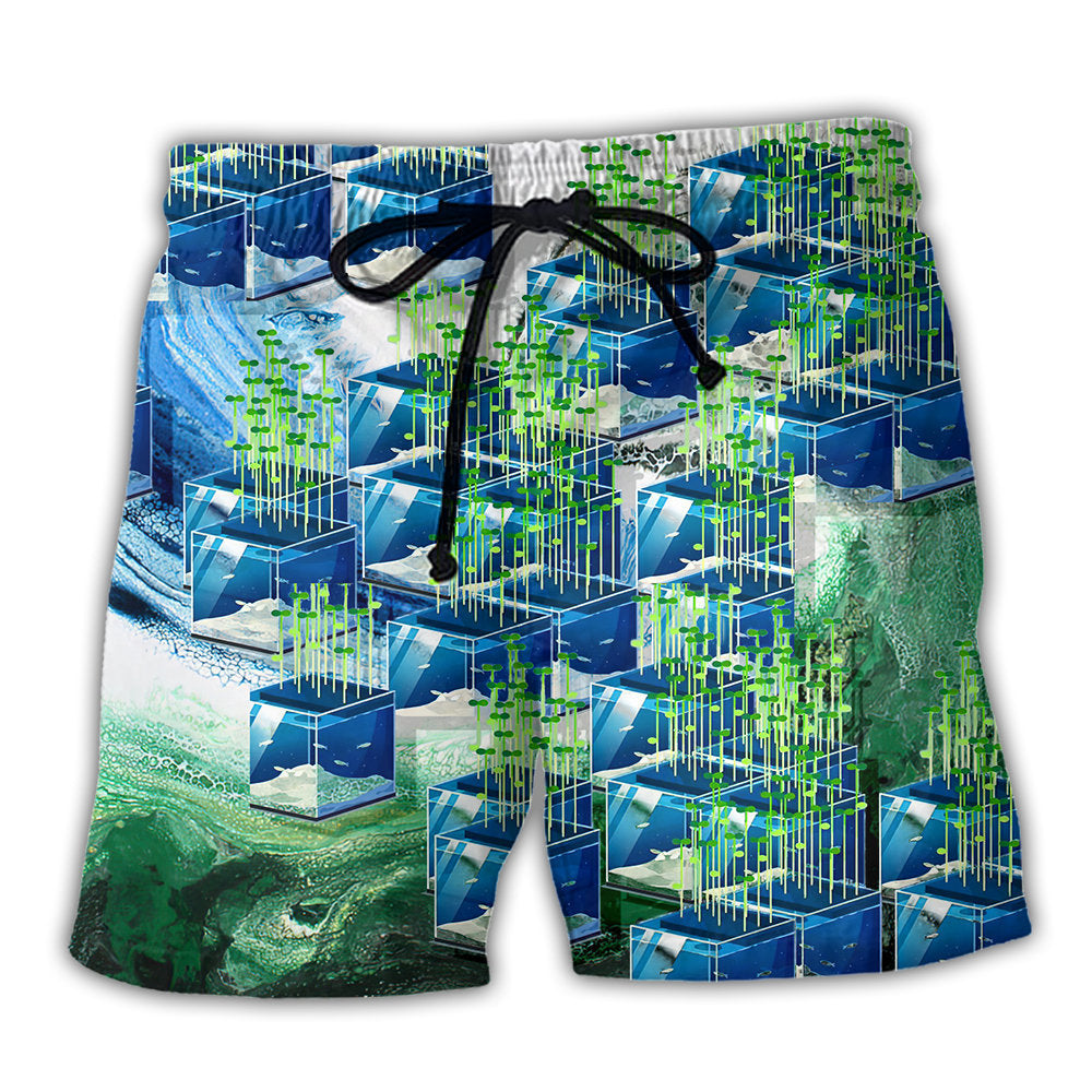 Aquaponics Future Farm Style – Beach Short