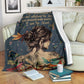 Dragonfly Girl Dragonfly I'm The Storm Flannel Blanket For Warm Home Decor And Relaxation