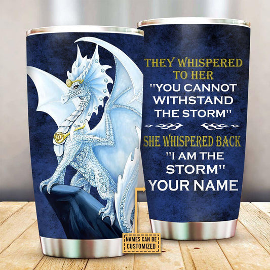 Dragon Love Personalized 20 Oz Tumbler For Travel Gifts
