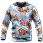 Christmas Santa And Gnome Merry Xmas - Hoodie