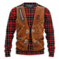 Santa Cowboy Christmas Vintage Style – Sweater - Ugly Christmas Sweater