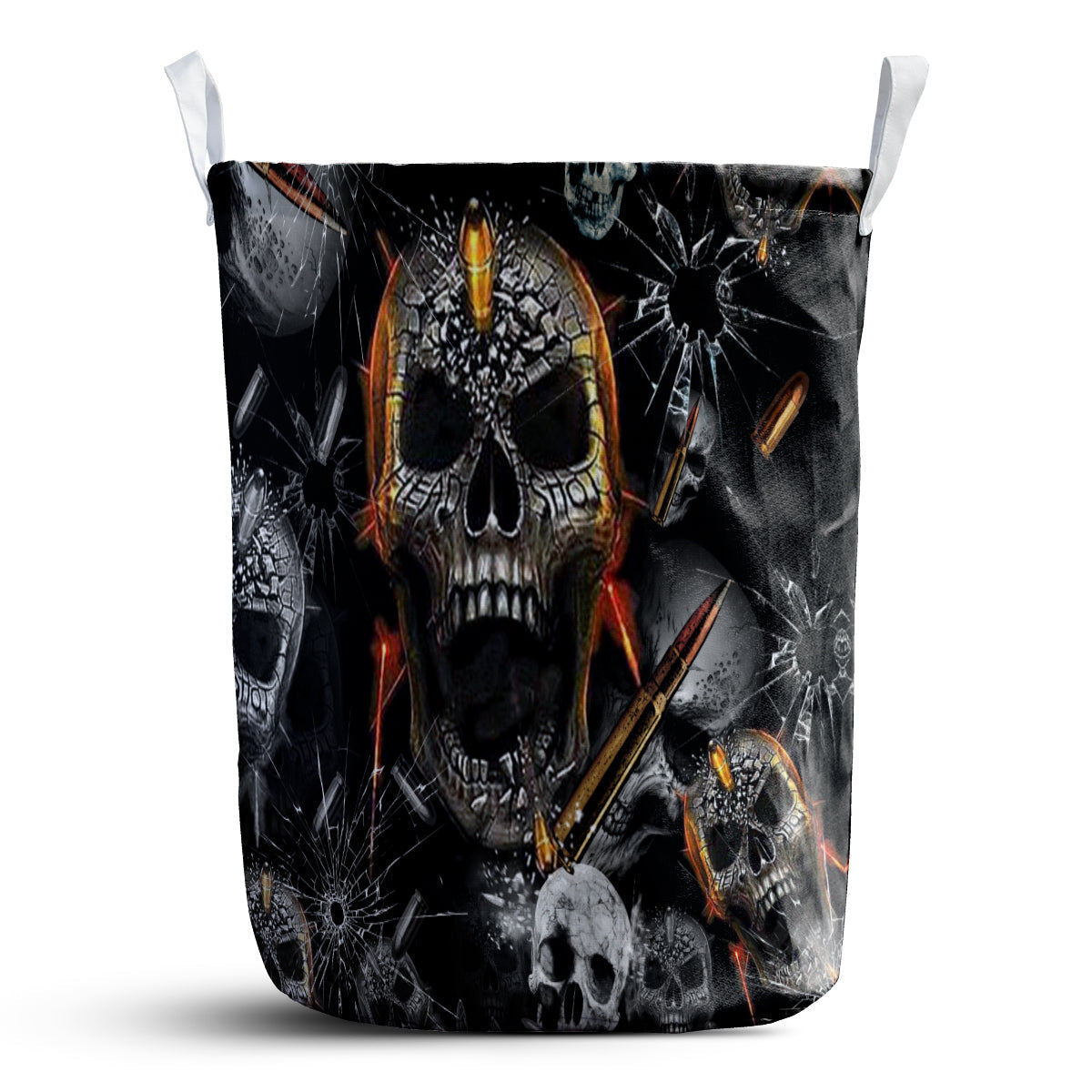 Skull Oh My Skull Cool - Laundry Basket - Owls Matrix LTD