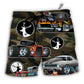 Beach Short / Adults / S Hunting I Like Hot Rods And Hunting - Beach Short - Owls Matrix LTD