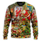 Christmas Santa Toy Workshop – Sweater - Ugly Christmas Sweater