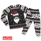 Women / S Christmas Up On The Rooftop Click Click Click Santa Claus - Pajamas Long Sleeve - Owls Matrix LTD