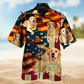 Golden Retriever America Sunset Photo Style 1 – Hawaiian Shirt