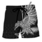 Beach Short / Adults / S Viking Raven Odin Victory - Beach Short - Owls Matrix LTD