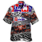 Koala Racing Car Australian Vibe - Hawaiian Shirt