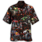 Monster Truck Lava Action Art - Hawaiian Shirt