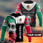 Mexican Skull American Roots Art - 3D Hoodie