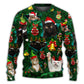 Christmas Cats Meowy Mas Holiday – Sweater - Ugly Christmas Sweater