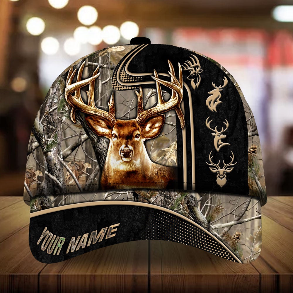 Beautiful Deer Hunting Version 2 Personalized – Classic Cap
