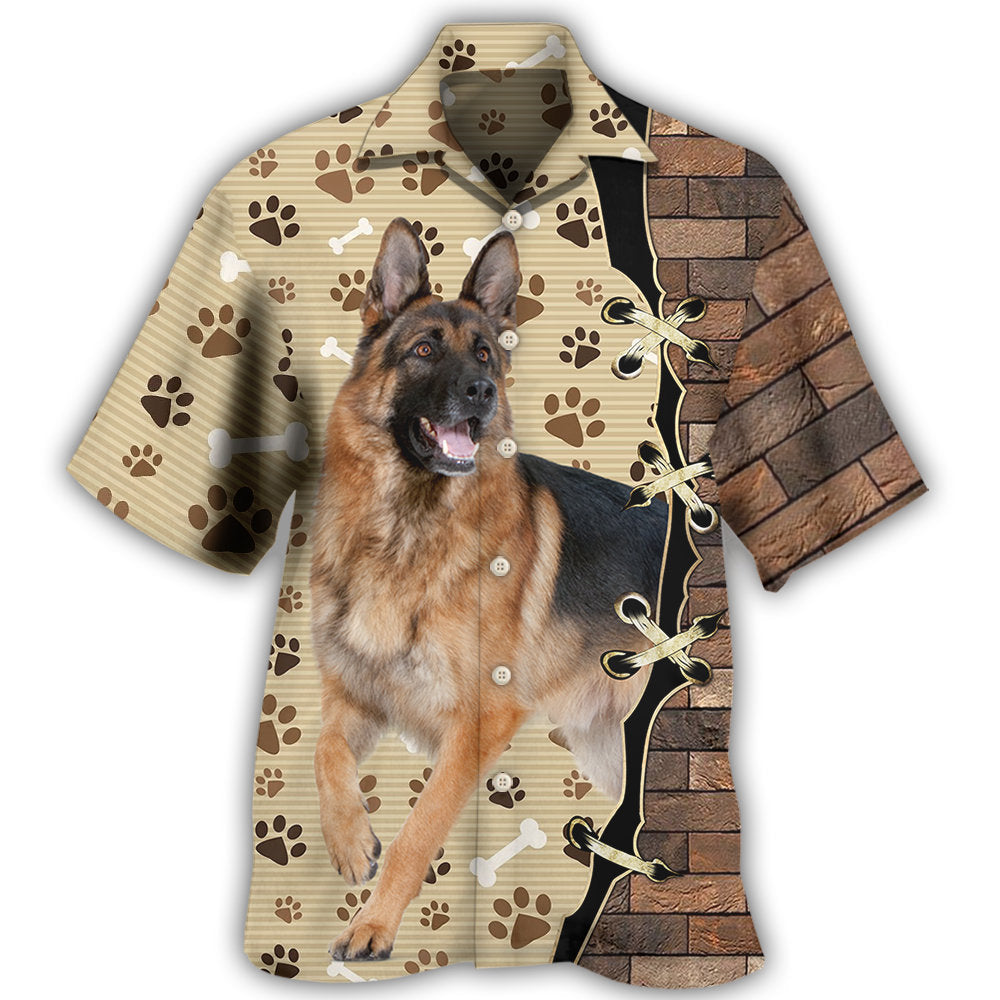 German Shepherd My Cool Dog Artistic Style - Hawaiian Shirt