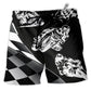 Beach Short / Adults / S Racing I Like Dogs - Beach Short - Owls Matrix LTD