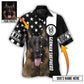 German Shepherd Strong Dog Custom Photo Personalized - Hawaiian Shirt