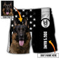 America / Adults / S German Shepherd My Lovely Dog Custom Photo Personalized - Beach Short - Owls Matrix LTD