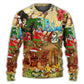 Christmas Mele Kalikimaka Hawaii Style – Sweater - Ugly Christmas Sweater