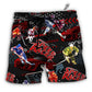 Beach Short / Adults / S Racing I Like Racing And Hockey - Beach Short - Owls Matrix LTD