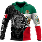 Mexican Aztec 3D Printed Art – 3D Hoodie