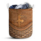S: 17.72”x13.78” (45x35 cm) Ballet Dance 2 Rattan Teaxture - Laundry Basket - Owls Matrix LTD