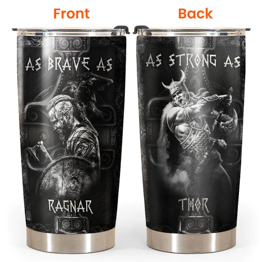 Viking Brave Norse Warrior Wisdom 20 Oz Tumbler