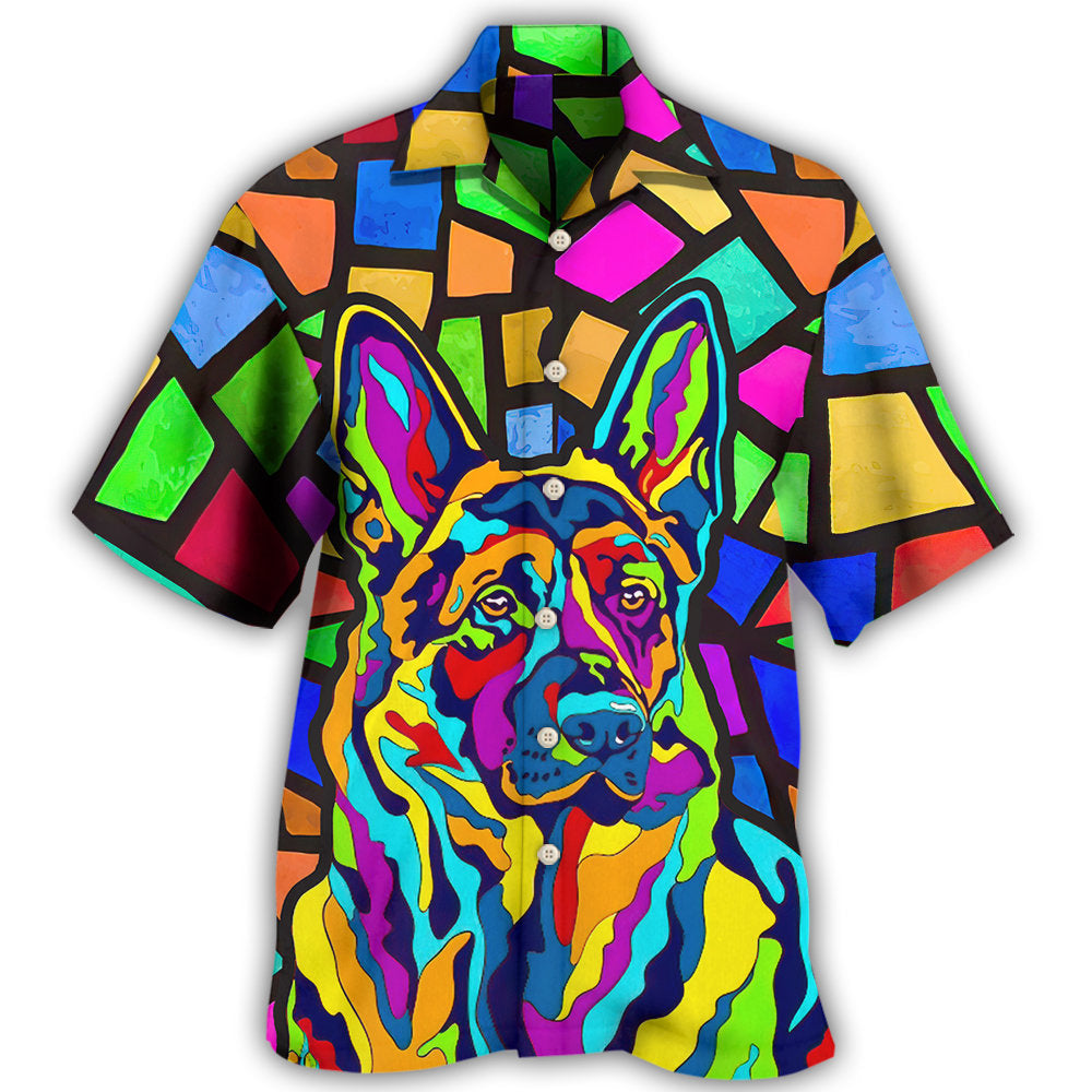 German Shepherd My Cool Dog Artistic Style - Hawaiian Shirt