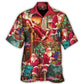 Christmas Santa Story Cozy Holiday Art – Hawaiian Shirt