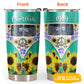 Hippie Van With Sunflower Personalized 20 Oz Tumbler