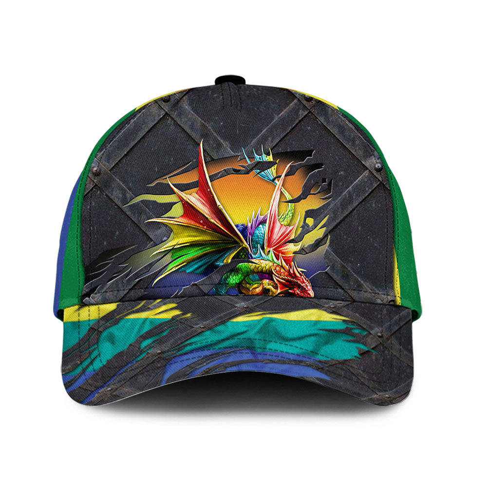 Pride Dragon Simple Vibes – Classic Cap