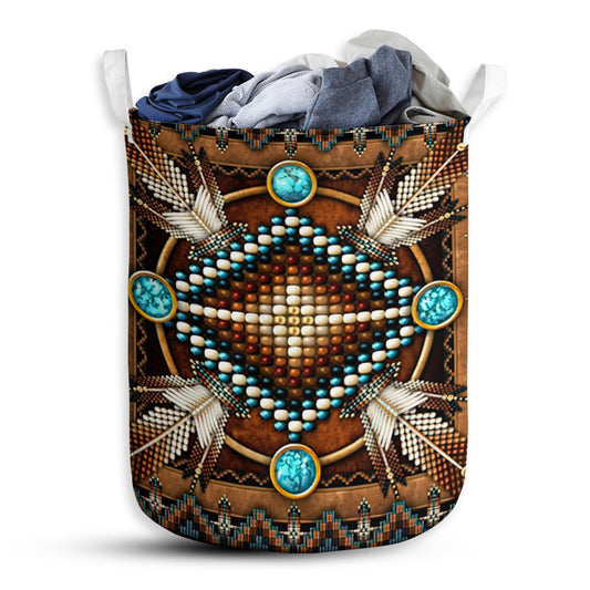 Native Americans Legend Life Limited 12 – Laundry Basket - LAUB03NGA230222