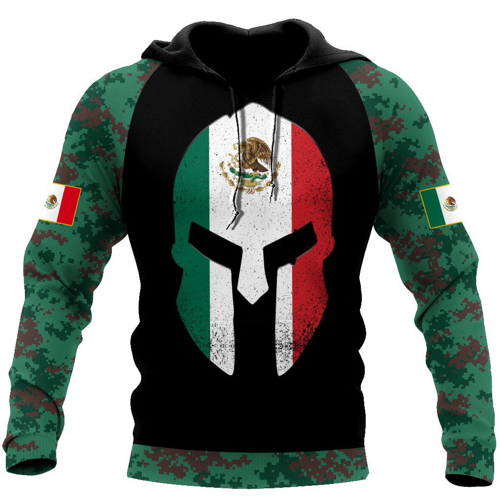 Mexican Coat Of Arms Art – 3D Hoodie