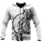 Mexican Aztec Warrior Art - 3D Hoodie