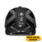 Black White Skull Personalized – Classic Cap