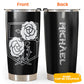 Fantasy Shield Emblem Personalized 20 Oz Tumbler