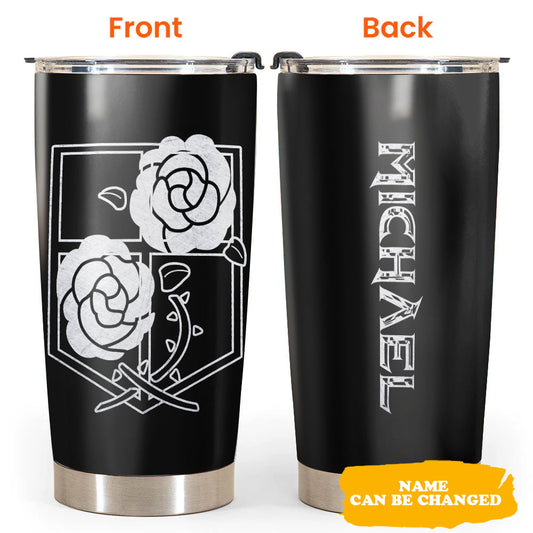 Fantasy Shield Emblem Personalized 20 Oz Tumbler