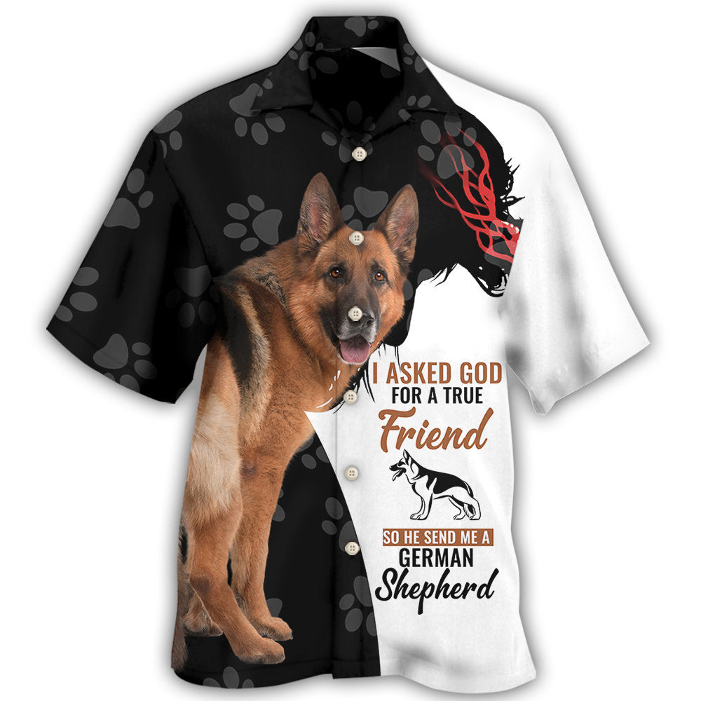 German Shepherd My Cool Dog Artistic Style - Hawaiian Shirt