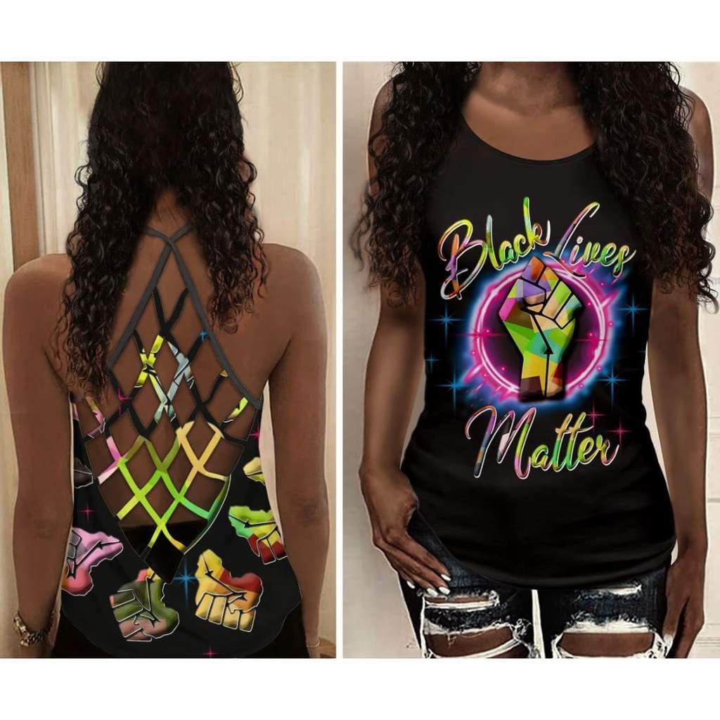 Black Woman Love Peace Limited Edition 1 – Hollow Tank Top
