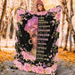 Black Woman God Says You Are African American Flannel Blanket For Bed Sofa And Reading Nook Decor
