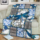 Diabetes Awareness Flannel Blanket For Living Room And Bedroom Styling