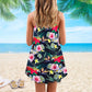 Parrot Summer Vibes Limited 1 – Women's Summer Sleeveless V-Neck Camisole Dress