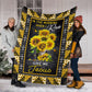Jesus In The Morning When I Rise Give Me Jesus Christian Flannel Blanket For Bedroom Couch And Daily Comfort