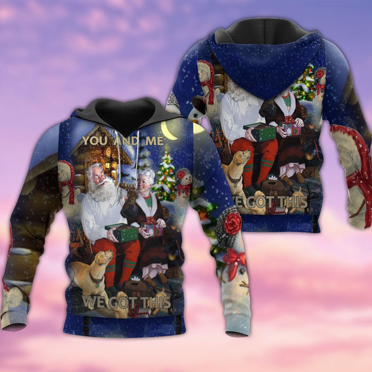 Christmas Together We Got This - 3D Hoodie