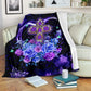 God Love God Christian Rose Flannel Blanket For Soft Bed Couch And Home Comfort