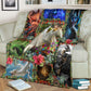 Dragon Christmas Flannel Blanket For Living Room And Bedroom Styling