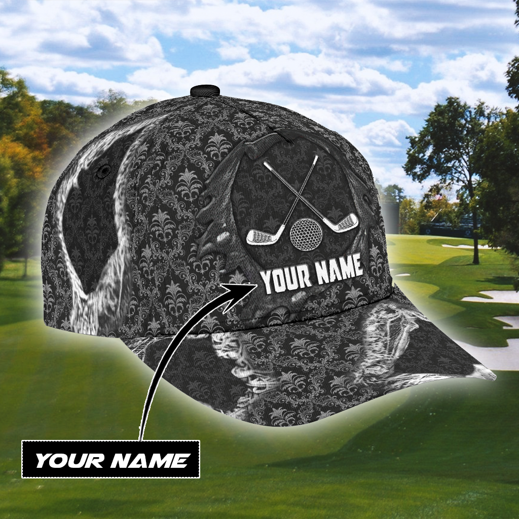 Personalized Golf Lovers All Over Print – Classic Cap