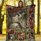 Skull You And Me Christmas Flannel Blanket For Cozy Home Lounging And Gifting